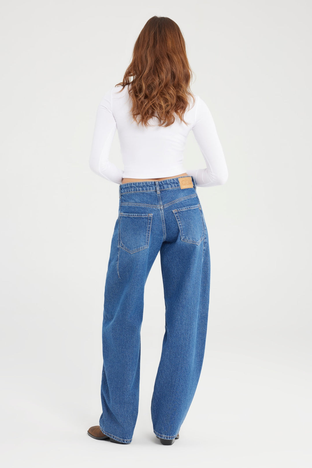 COJ - Clara - Balloon Fit Jeans - Medium Blue