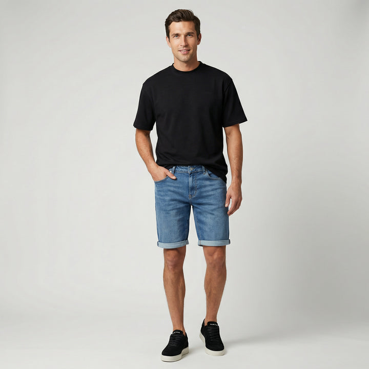 Cars Jeans - Korte spijkerbroek - California - Stone Used