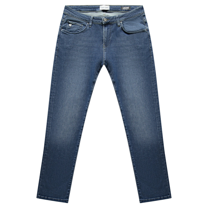 Cars Jeans - Lugano - Heren Soft Denim Regular-fit Jeans - Stone Used