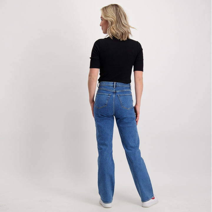 Cars Jeans - Carice Dames Straight Jeans - Stone Used