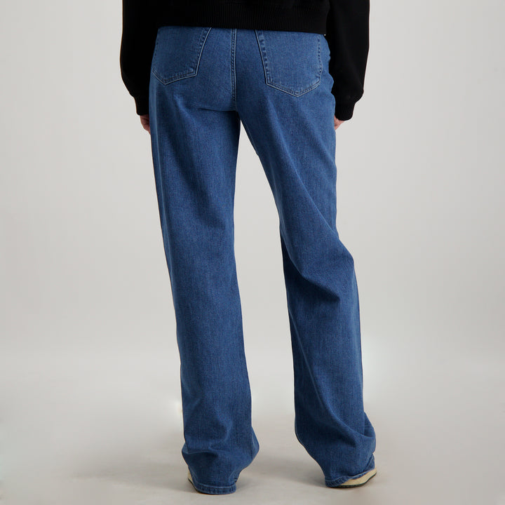 Cars Jeans - Yara Dames Loose-Fit Jeans - Stone Used