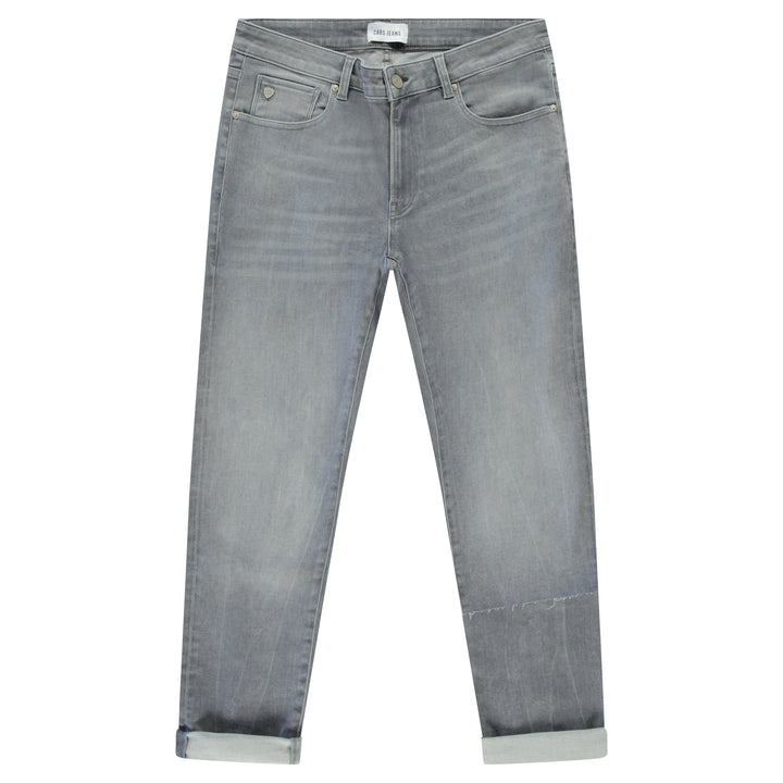 Cars Jeans - Lugano - Heren Soft Denim Regular-fit Jeans - Grey Used