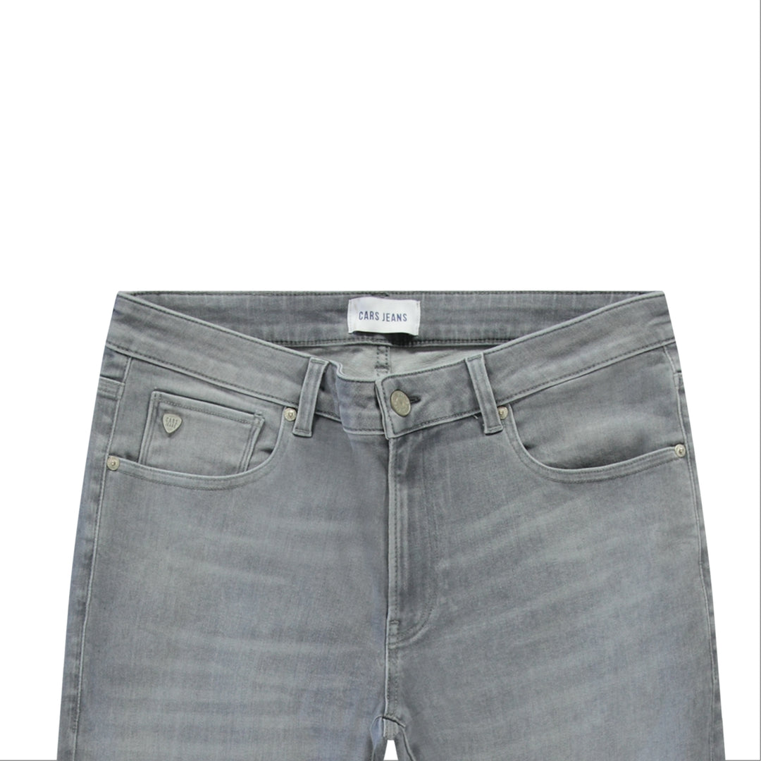 Cars Jeans - Lugano - Heren Soft Denim Regular-fit Jeans - Grey Used