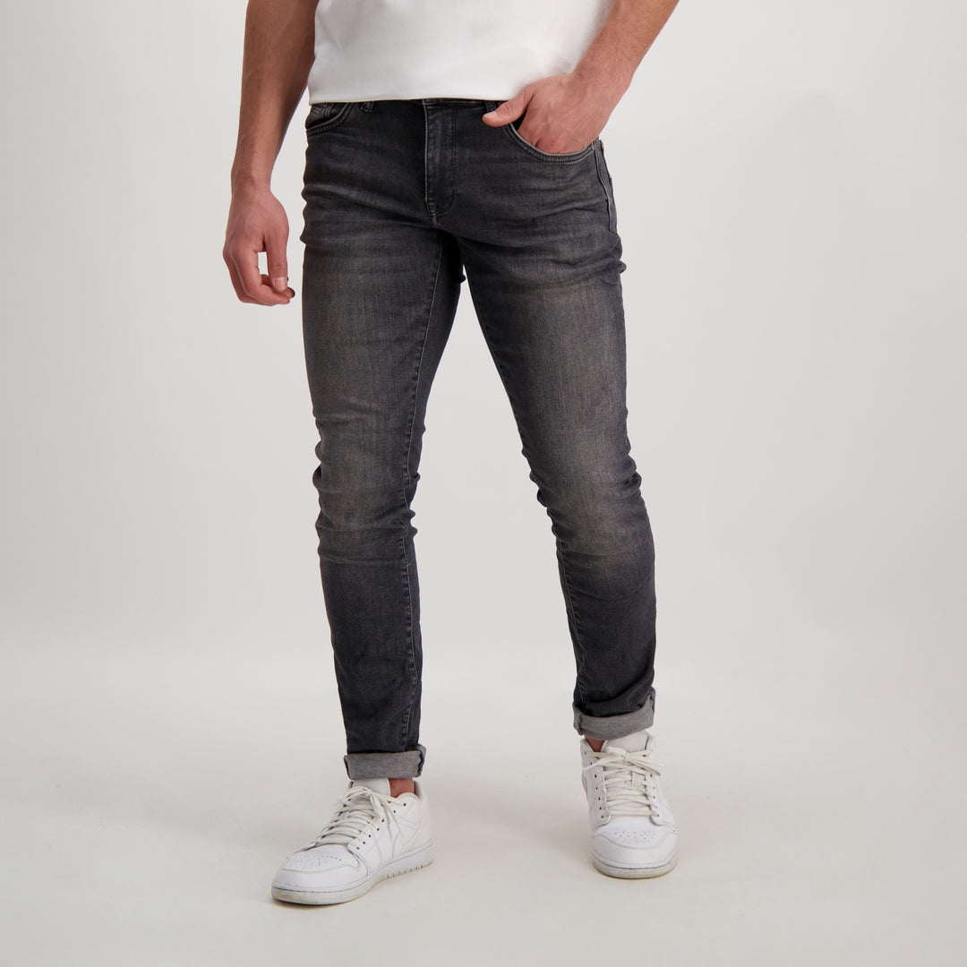 Cars Jeans - Bates Denim - Heren Slim-fit Jeans - Black Used