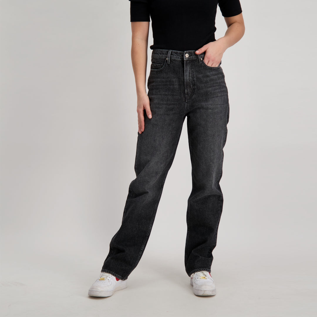 Cars Jeans - Carice Dames Straight Jeans - Black Used