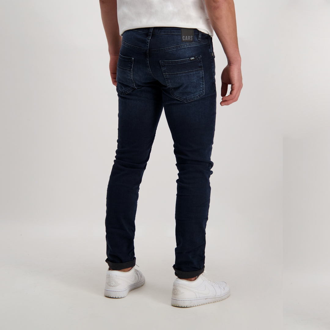 Cars Jeans - Bates Denim - Heren Slim-fit Jeans - Blue Black