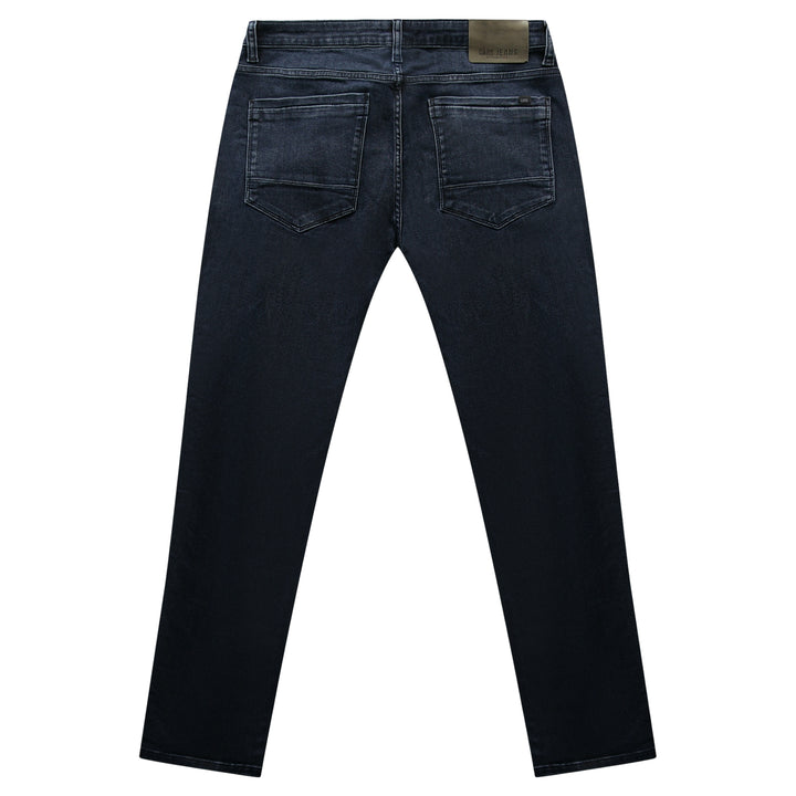 Cars Jeans - Lugano - Heren Soft Denim Regular-fit Jeans - Blue Black