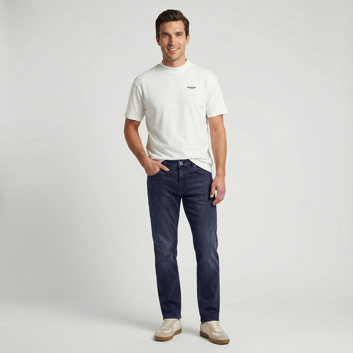 Cars Jeans - Dayton - Heren Regular-fit Jeans - Blue Black