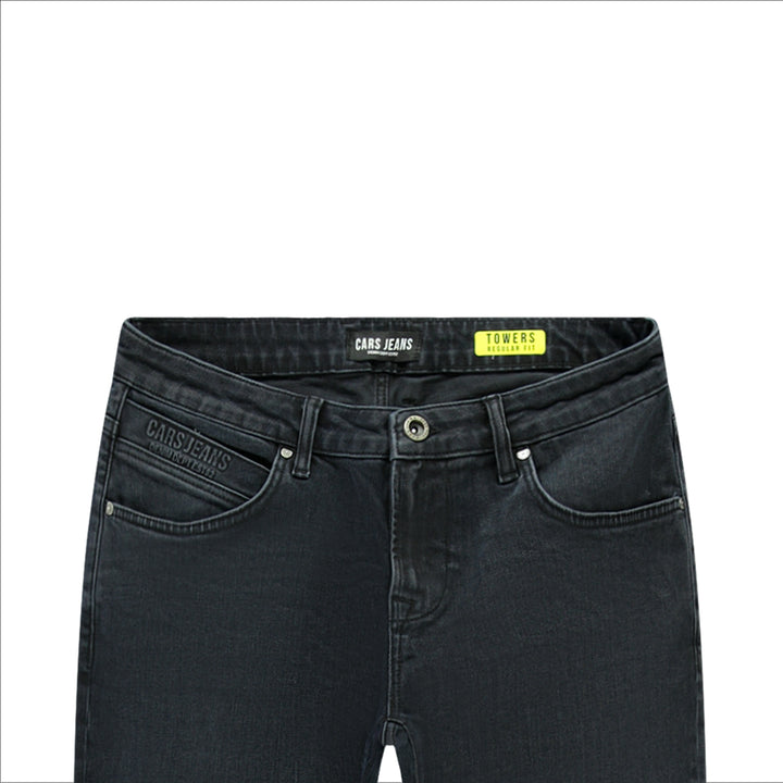 Cars Jeans - Towers - Heren Regular-fit Jeans - Blue Black