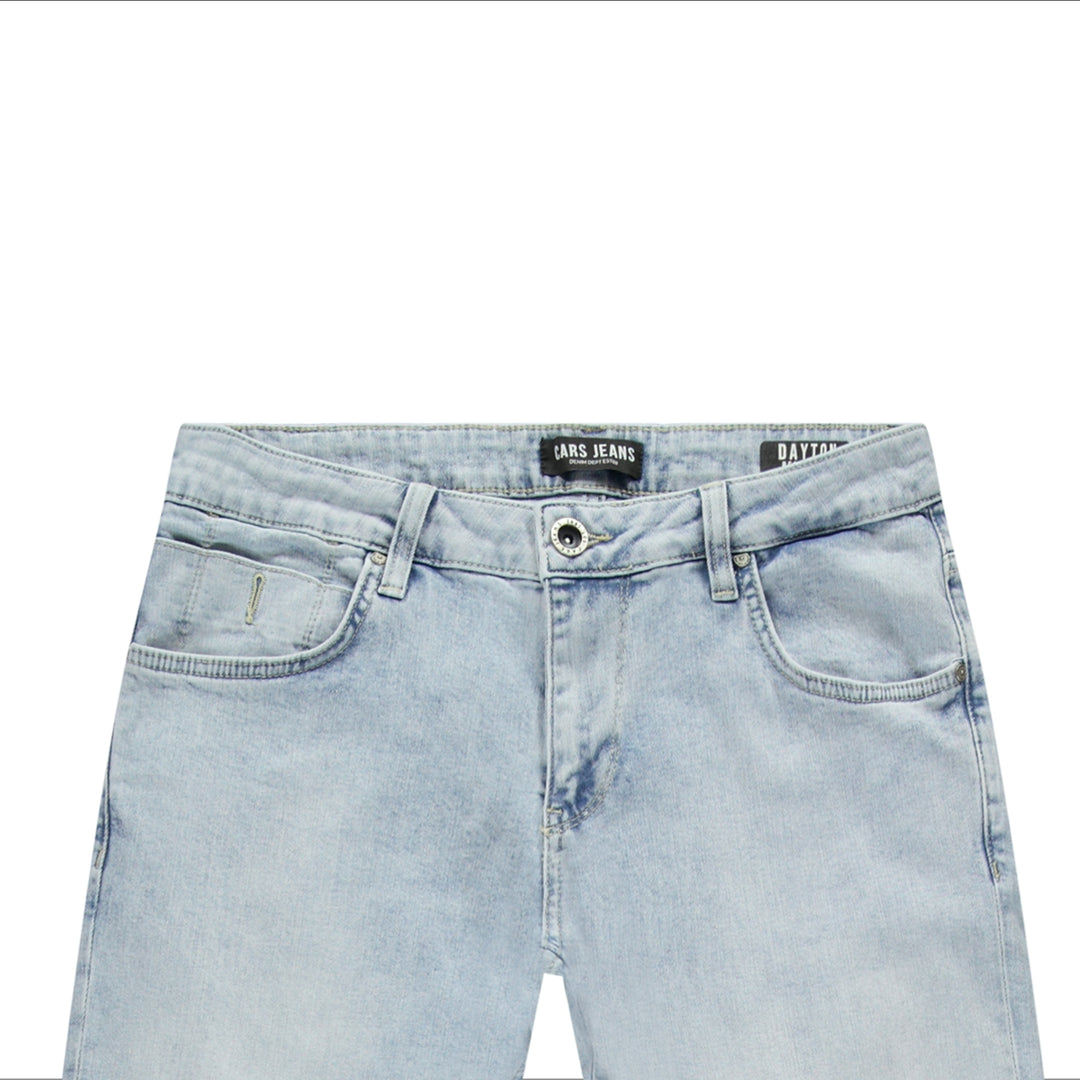 Cars Jeans - Dayton - Heren Regular-fit Jeans - Porto Wash