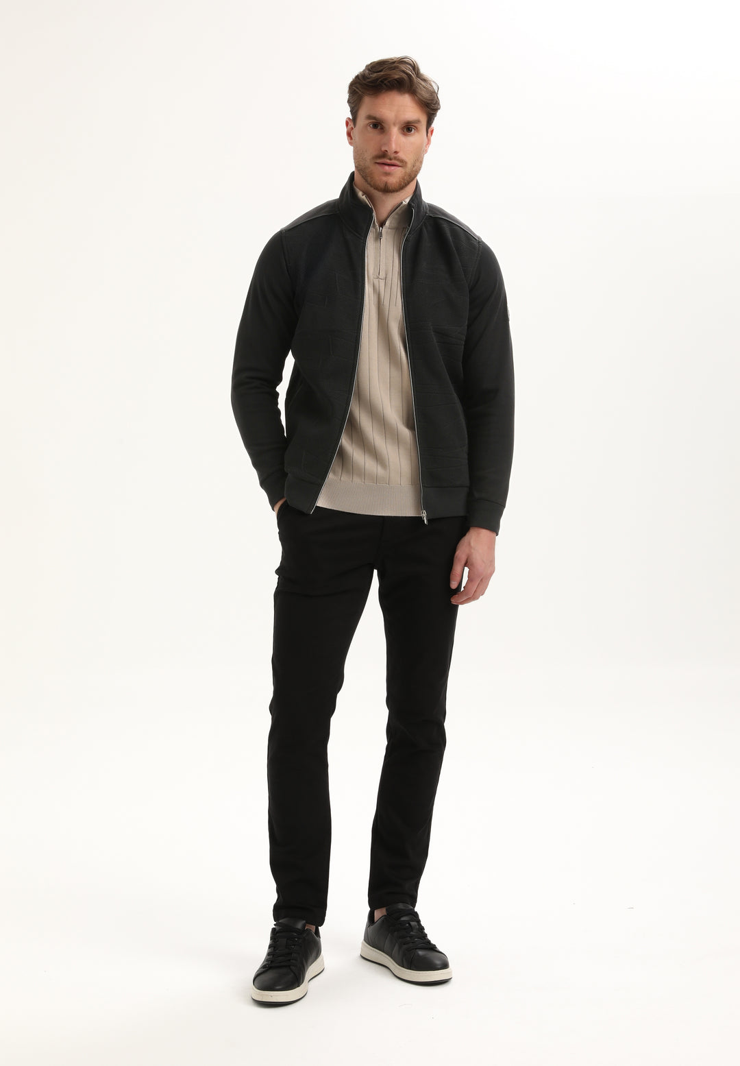 Gabbiano - Heren Vest - 425745 - 201 Black
