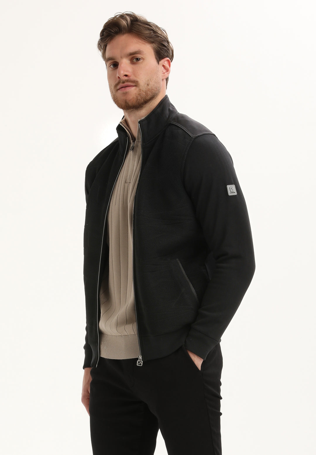 Gabbiano - Heren Vest - 425745 - 201 Black