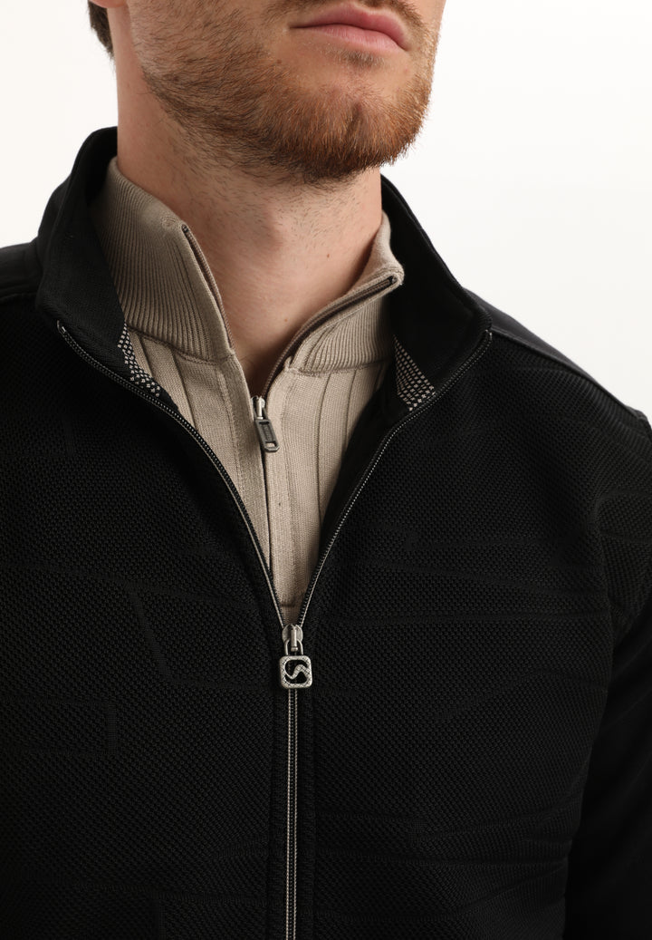 Gabbiano - Heren Vest - 425745 - 201 Black