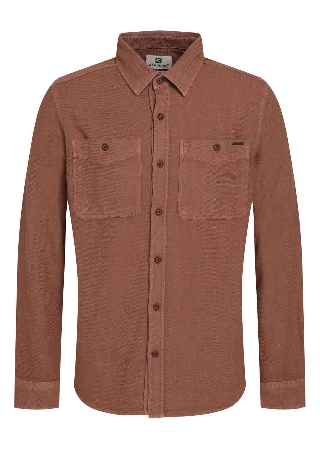 Gabbiano - Heren Overshirt - 335740 - 5701 Clay