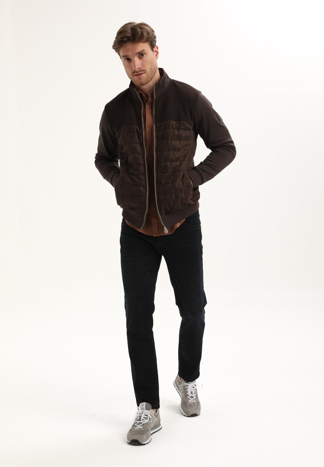 Gabbiano - Heren Vest - 425744 - 5702 Oak Brown