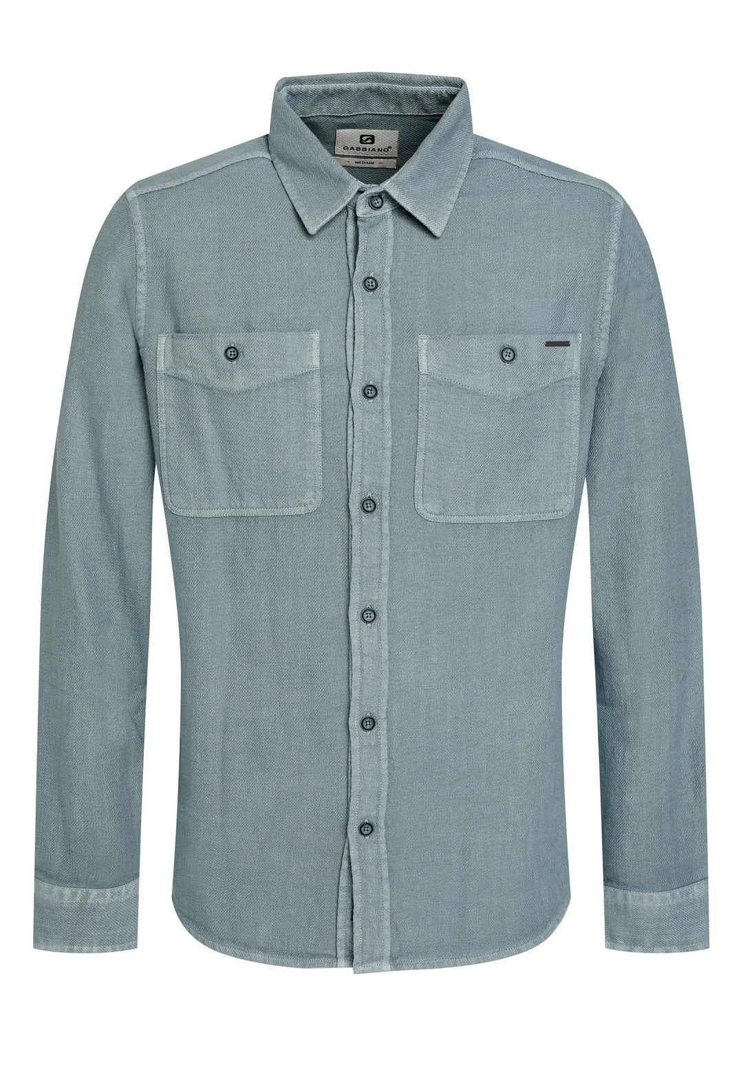 Gabbiano - Heren Overshirt - 335740 - 5703 Teal Blue