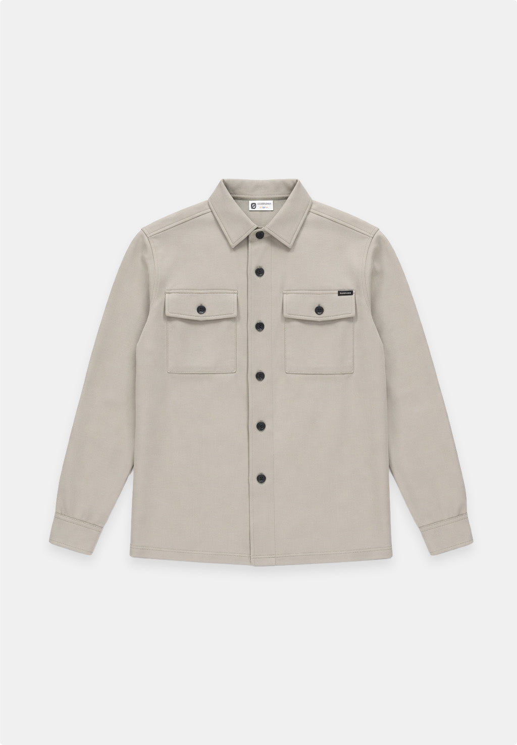Gabbiano - Heren Overshirt - Brody - 4267427 - 672 Sage Green