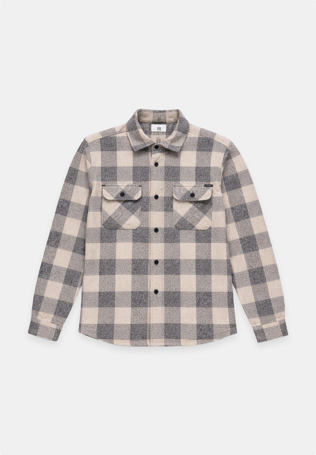 Gabbiano - Heren Overshirt - Flint - 4267435 - 673 Coastal Sand