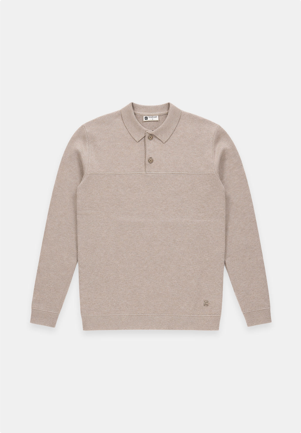 Gabbiano - Heren Polo - Yaric - 6167282 - 676 Almond