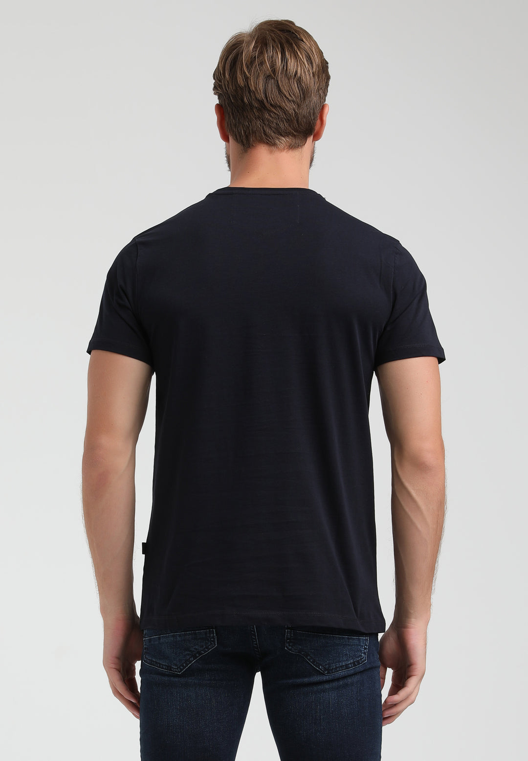 Gabbiano - Heren Shirt - Baze - 152713 - 301 Navy