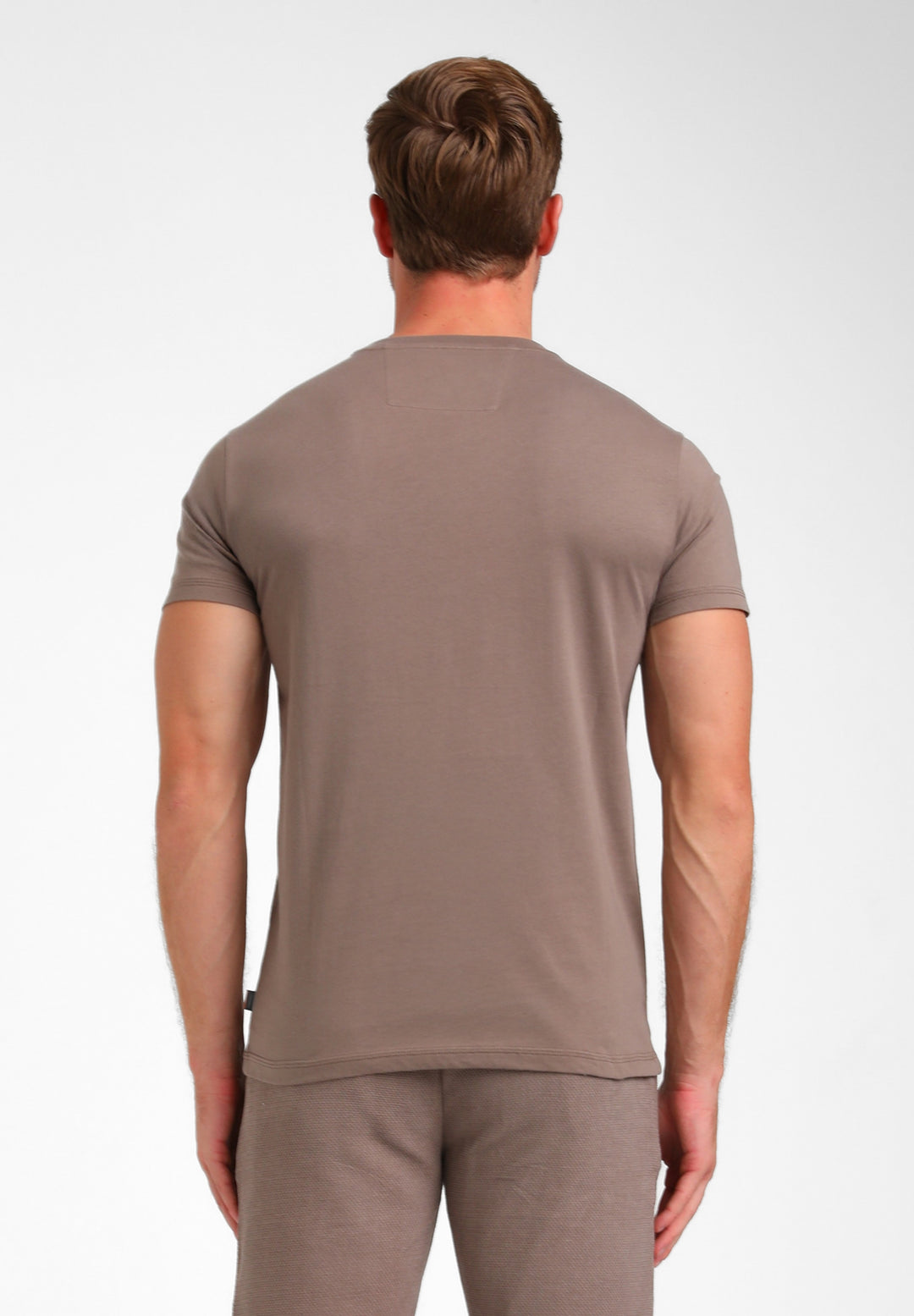 Gabbiano - Heren Shirt - Baze - 152713 - 5997 Desert Taupe