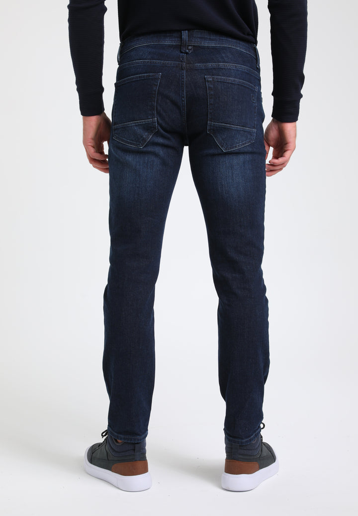 Gabbiano - Atlantic - Heren Regular Jeans - Dark Blue