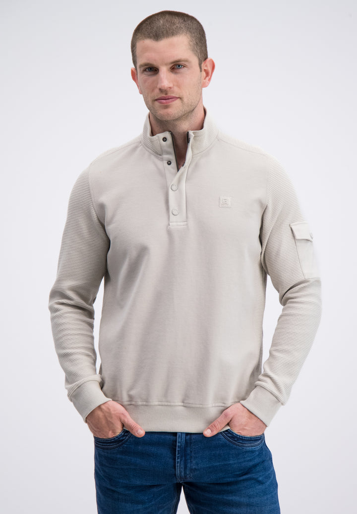 Gabbiano - Heren Sweater - Koro - 776280 - 5002 Ivory Bone