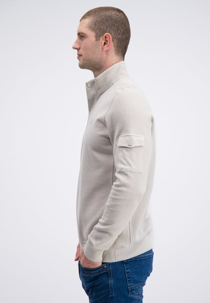 Gabbiano - Heren Sweater - Koro - 776280 - 5002 Ivory Bone