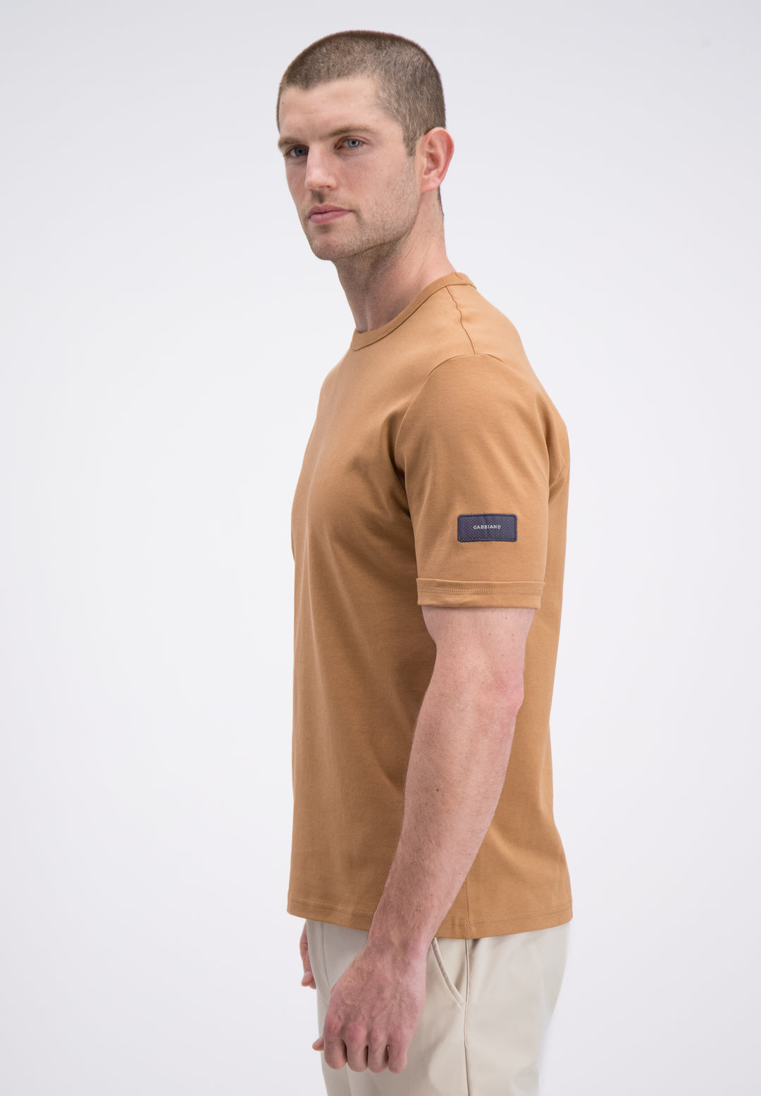 Gabbiano - Heren Shirt - Dan - 156215 - 5004 Roasted Pecan