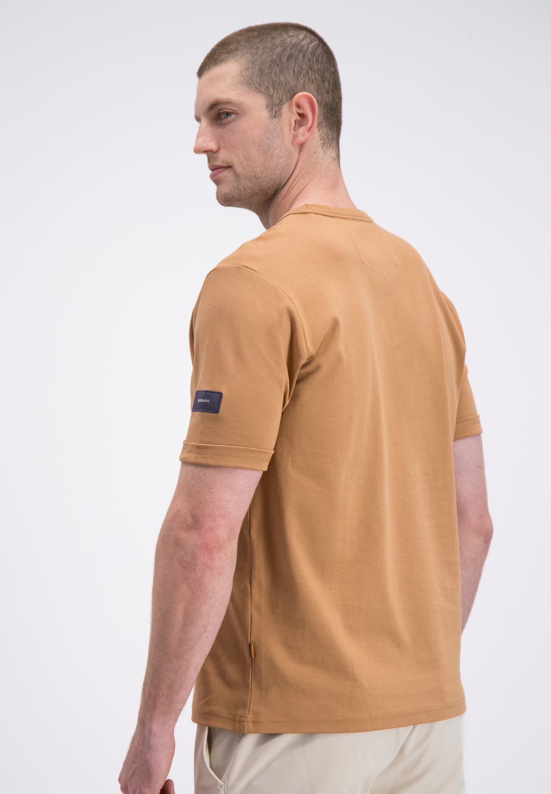 Gabbiano - Heren Shirt - Dan - 156215 - 5004 Roasted Pecan