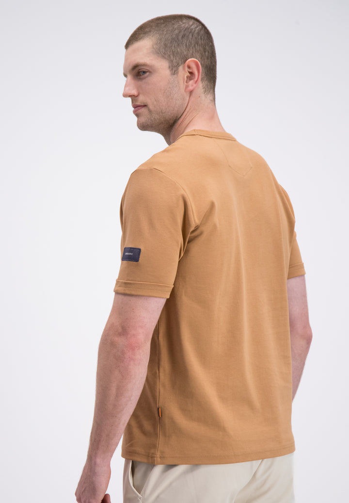 Gabbiano - Heren Shirt - Dan - 156215 - 5004 Roasted Pecan