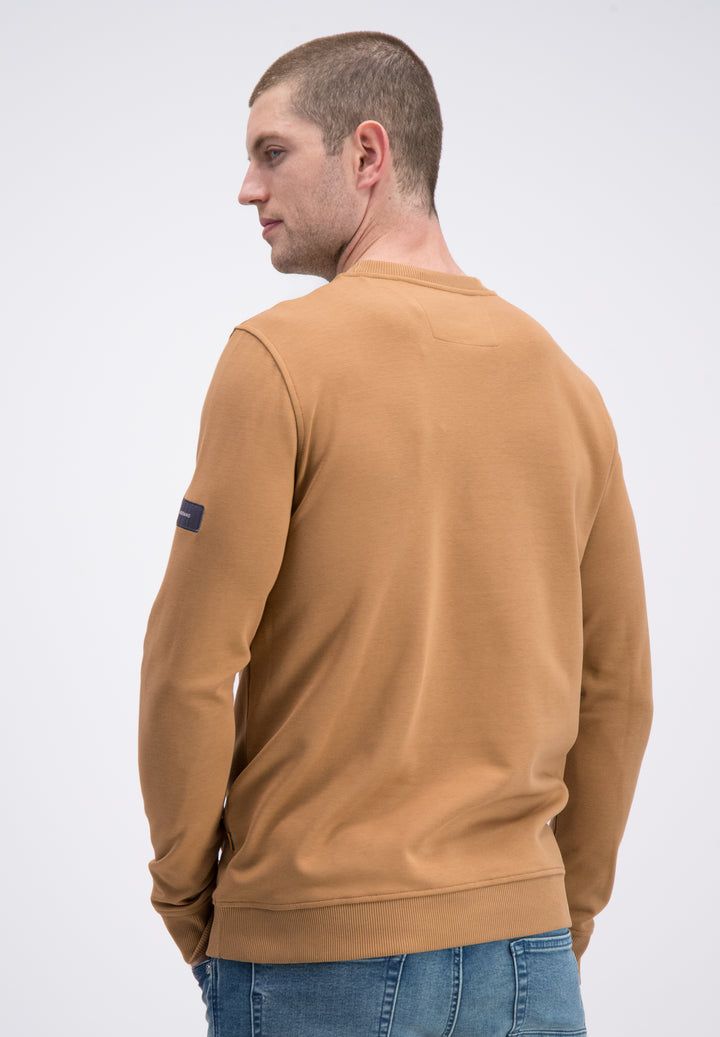 Gabbiano - Heren Sweater - 776278 - 5004 Roasted Pecan