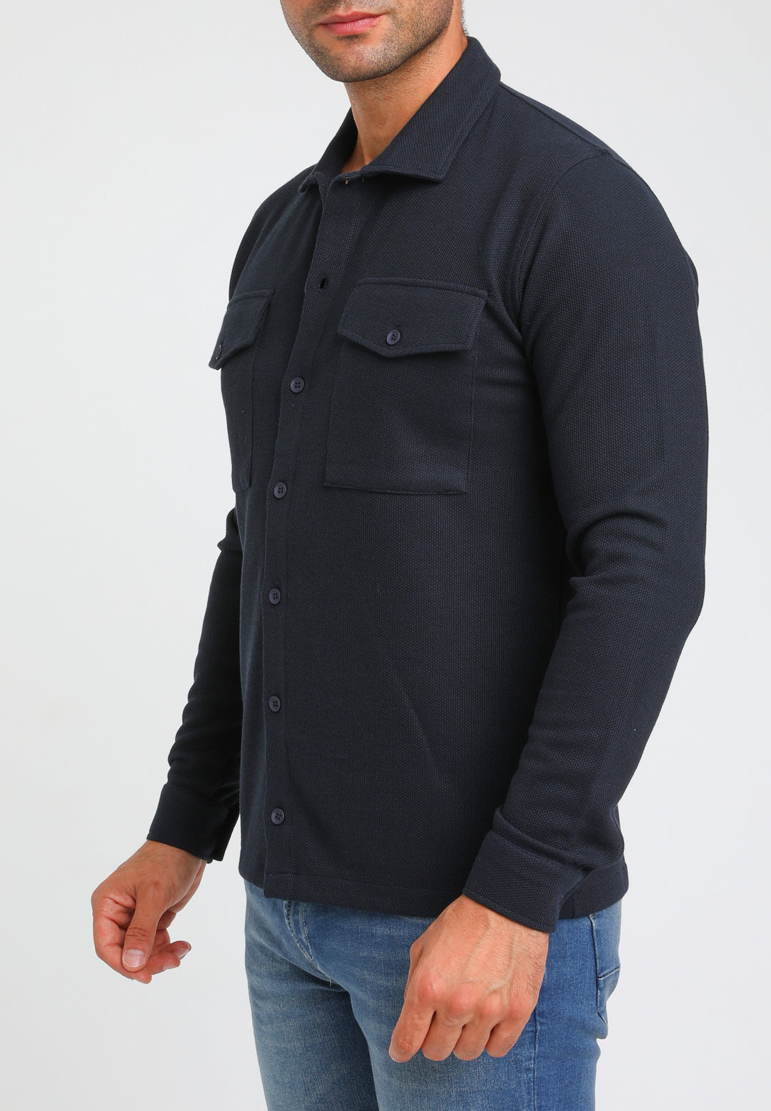 Gabbiano - Heren Overshirt - 424553 - 301 Navy