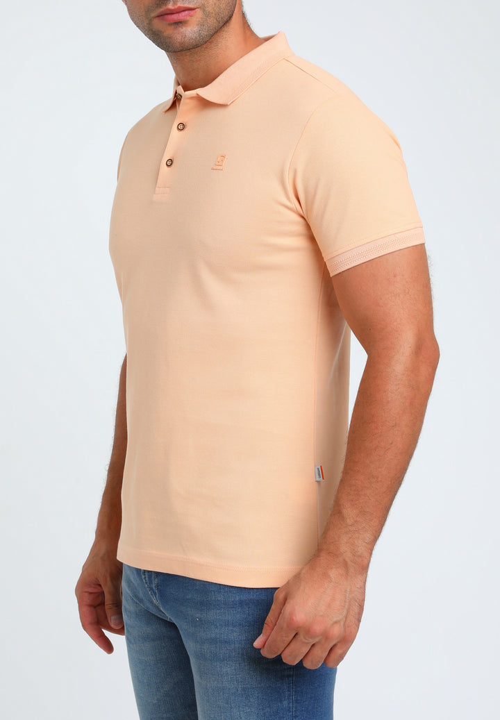 Gabbiano - Heren Polo - 234531 - 972 Soft Peach