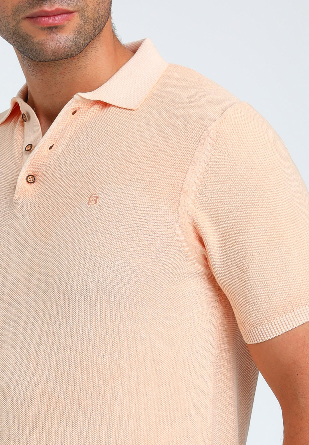 Gabbiano - Heren Polo - 234535 - 972 Soft Peach