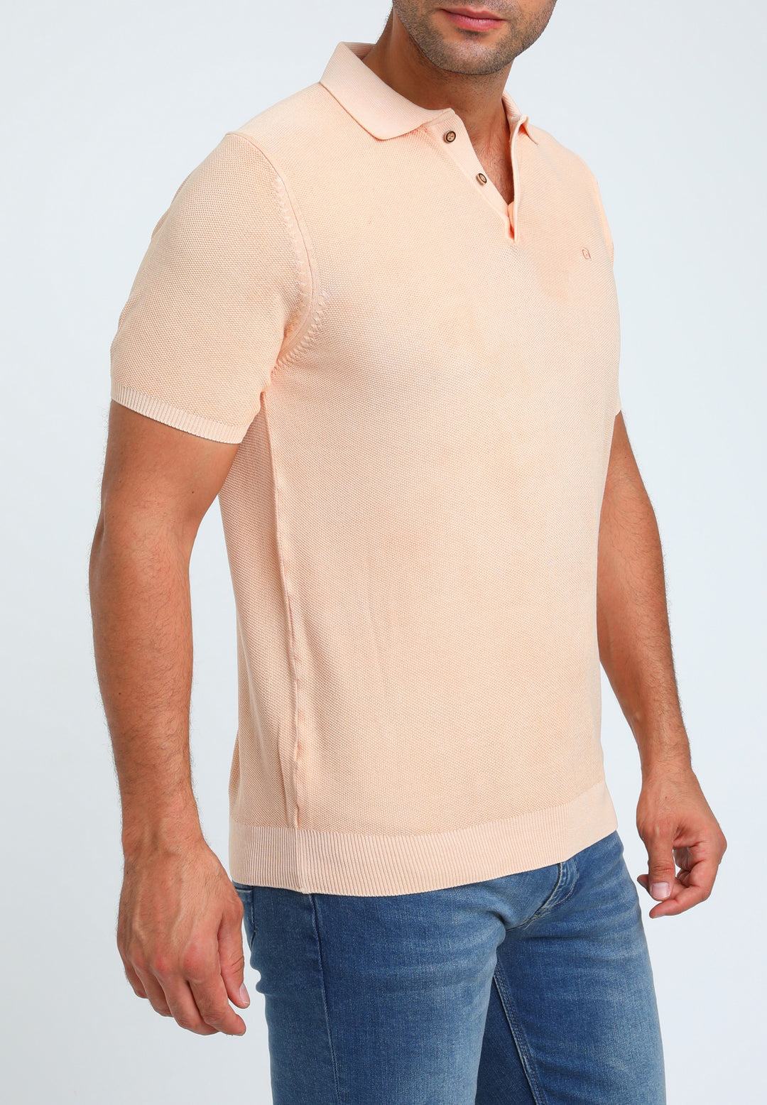 Gabbiano - Heren Polo - 234535 - 972 Soft Peach