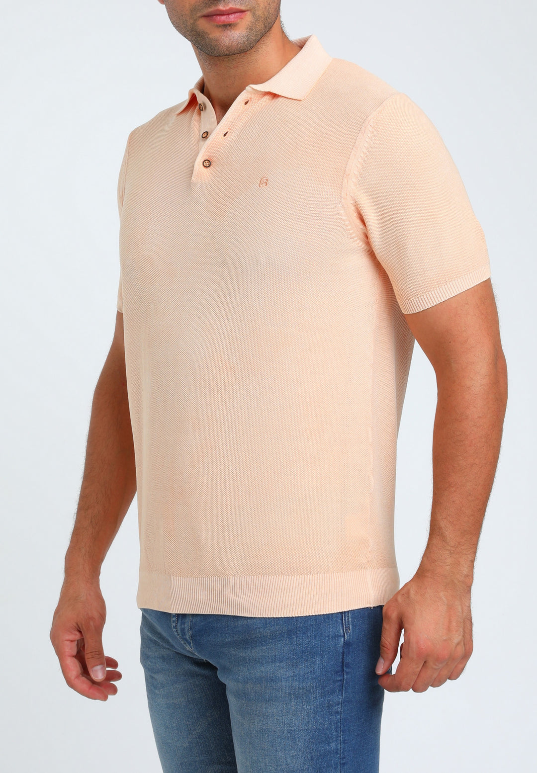 Gabbiano - Heren Polo - 234535 - 972 Soft Peach