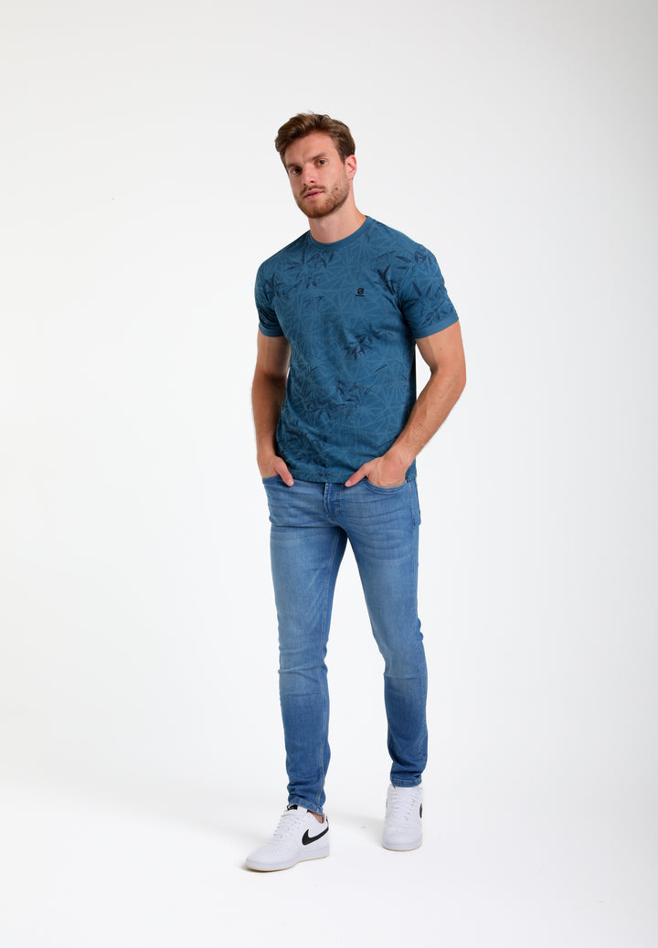 Gabbiano - Heren Shirt - 155513 - 0003 Petrol