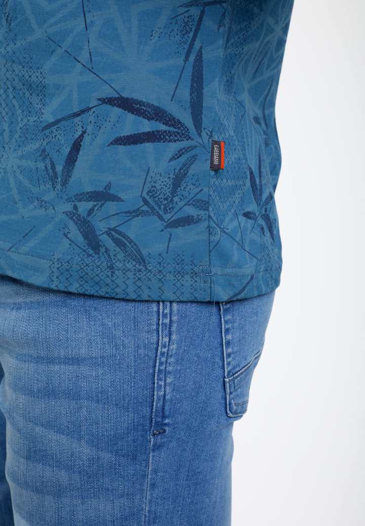 Gabbiano - Heren Shirt - 155513 - 0003 Petrol