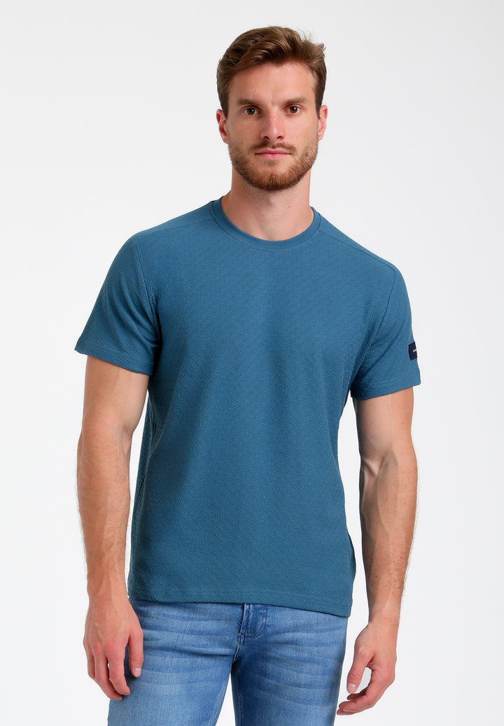 Gabbiano - Heren Shirt - 155519 - 0003 Petrol