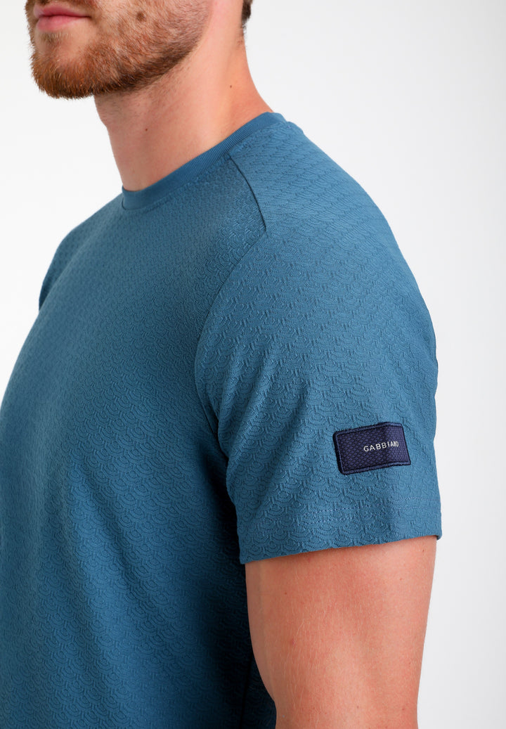 Gabbiano - Heren Shirt - 155519 - 0003 Petrol