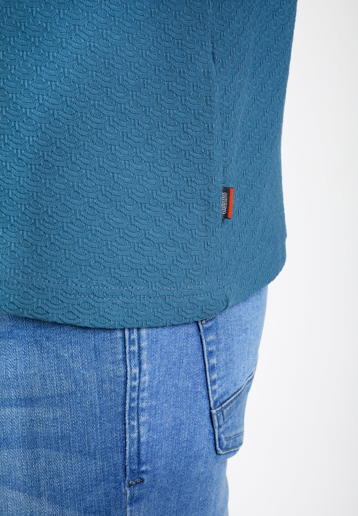 Gabbiano - Heren Shirt - 155519 - 0003 Petrol