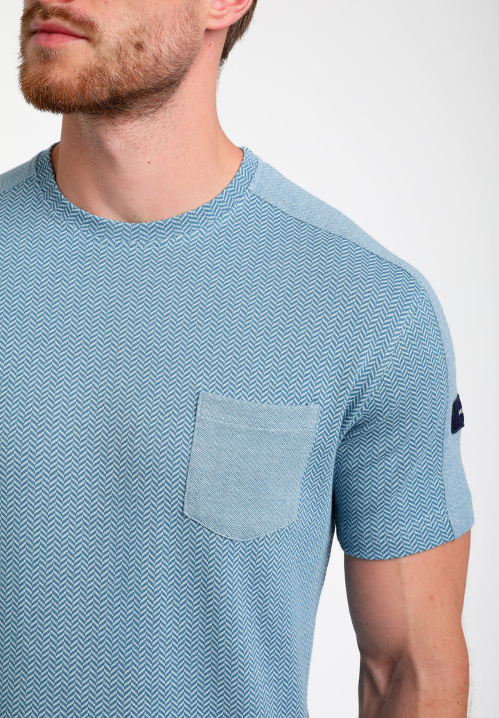 Gabbiano - Heren Shirt - 155520 - 0003 Petrol