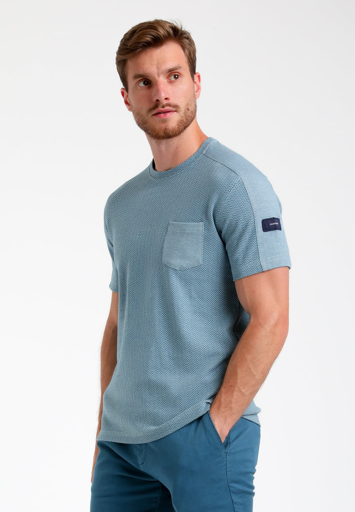 Gabbiano - Heren Shirt - 155520 - 0003 Petrol