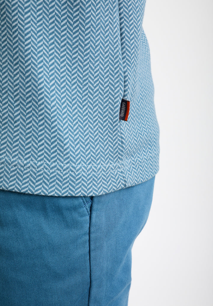 Gabbiano - Heren Shirt - 155520 - 0003 Petrol
