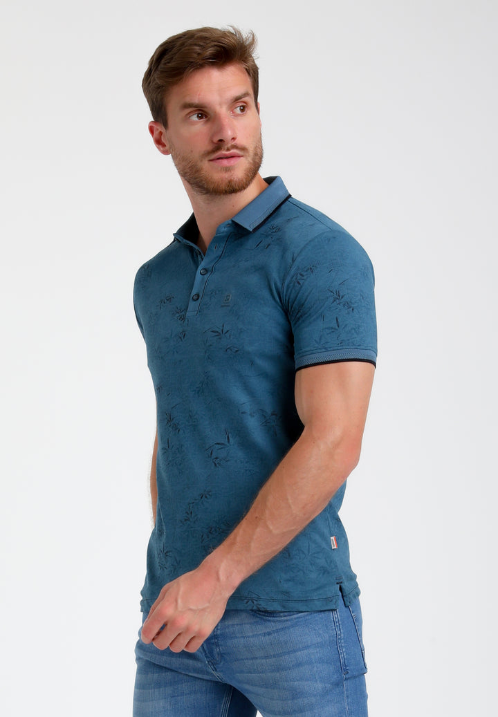 Gabbiano - Heren Polo - 235529 - 0003 Petrol