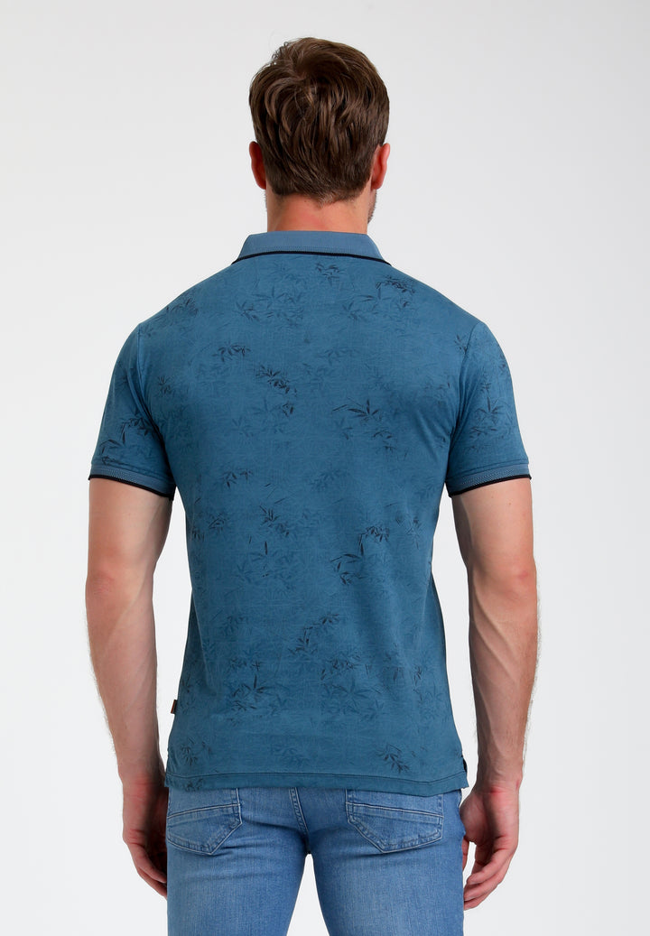 Gabbiano - Heren Polo - 235529 - 0003 Petrol
