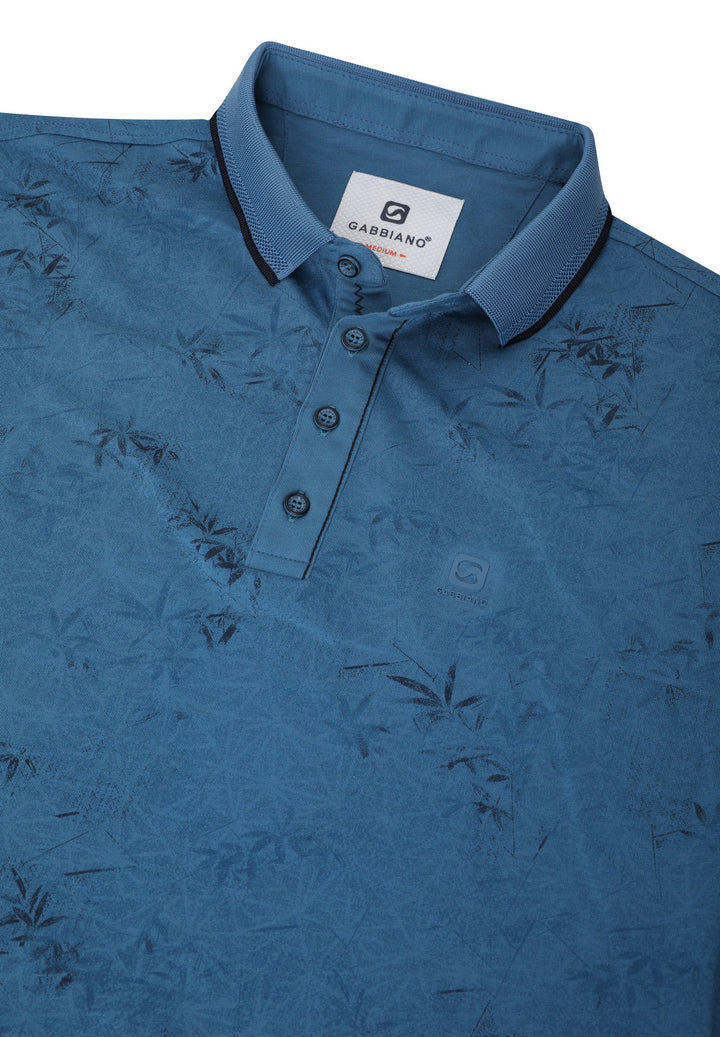 Gabbiano - Heren Polo - 235529 - 0003 Petrol