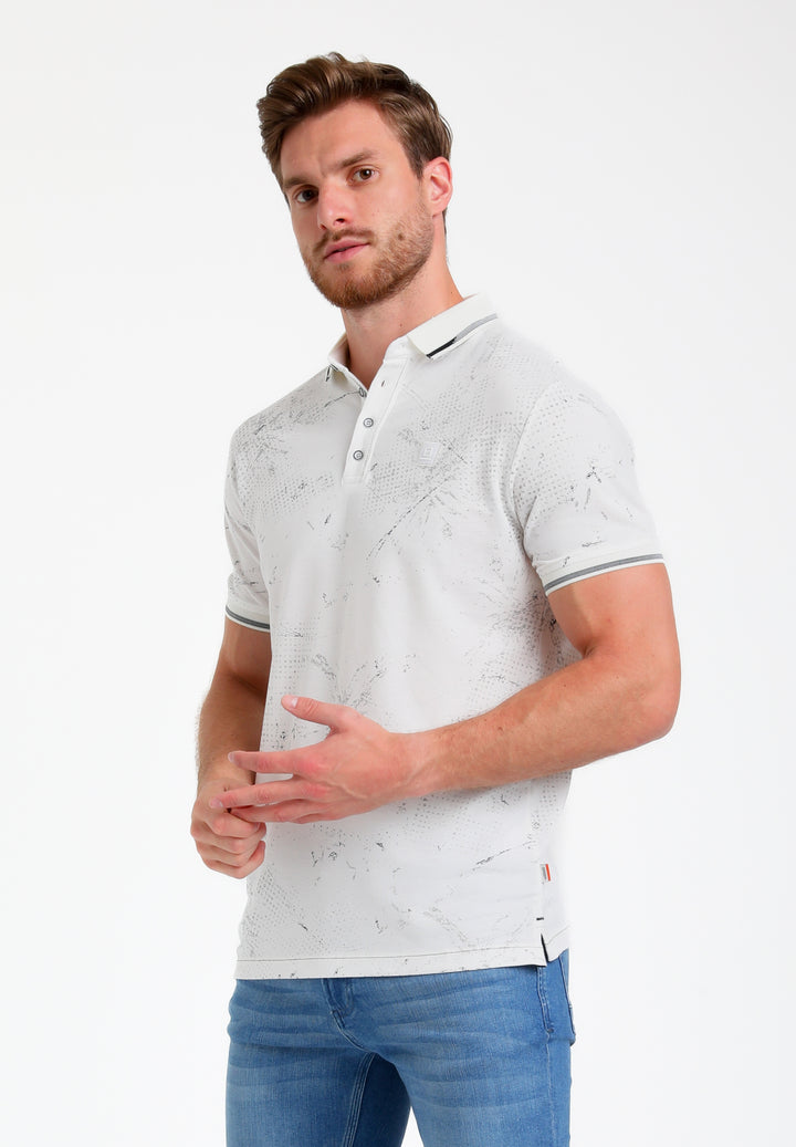 Gabbiano - Heren Polo - 235526 - 102 Ecru