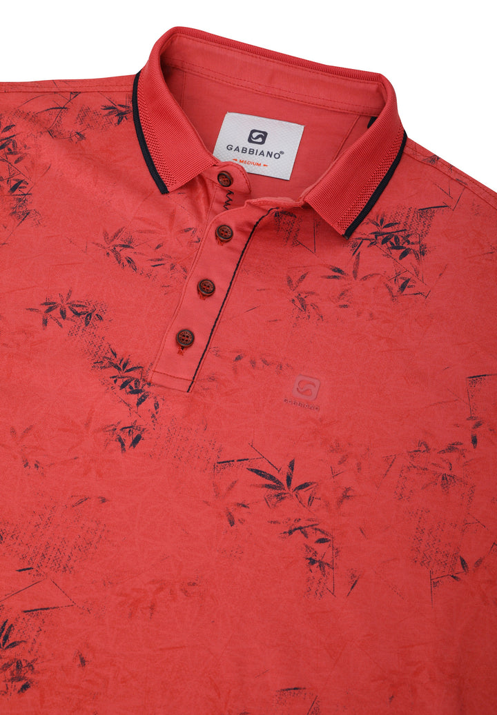 Gabbiano - Heren Polo - 235529 - 4000 Deep Coral